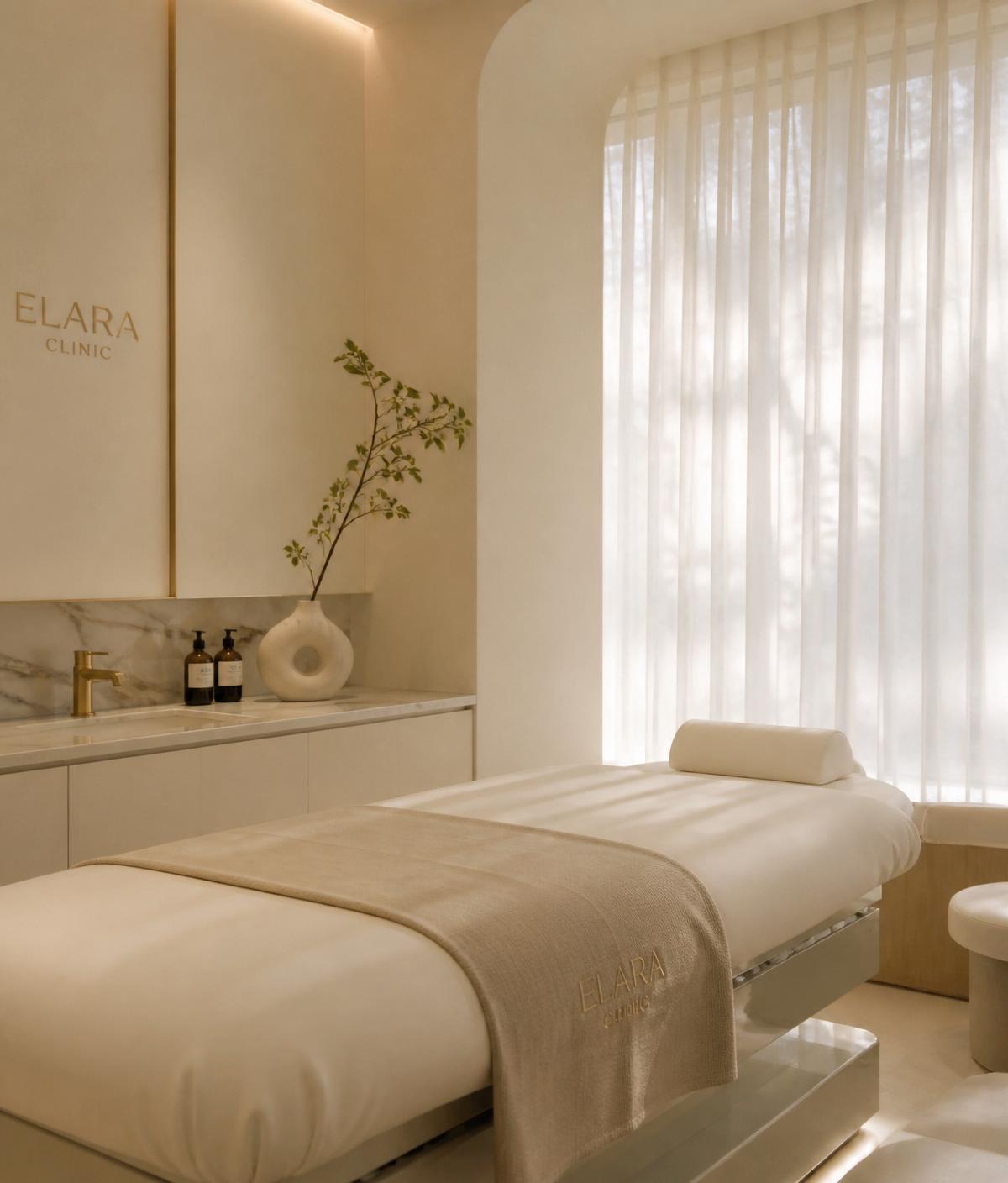 Interior of the Lipo 360 clinic treatment room